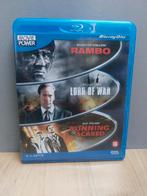 Rambo / Lord of War / Running Scared (Blu-Ray) Box, Cd's en Dvd's, Ophalen of Verzenden, Zo goed als nieuw, Actie