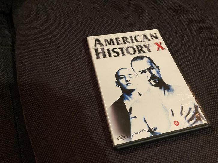 🇺🇸 DVD American History X, Cd's en Dvd's, Dvd's | Thrillers en Misdaad, Zo goed als nieuw, Actiethriller, Vanaf 16 jaar, Ophalen of Verzenden