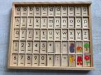 HOUTEN LETTERS, CIJFERS, PLAATJES, -, -, Ophalen of Verzenden, Zo goed als nieuw