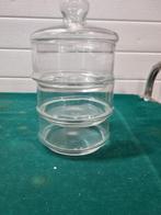 bonbonniere drie lagen glas, Ophalen of Verzenden, 'T Olde Gre-j, Info@toldegrej.nl, Endepoelstraat 20f Didam
