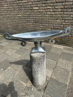 Desing Grote Aluminium Fruitschaal 70 cm, Antiek en Kunst, Ophalen of Verzenden