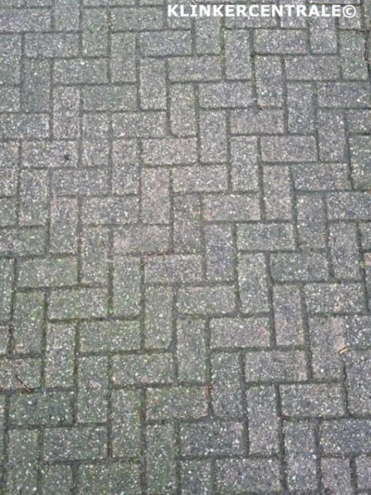SPOED ROOIKORTING 800m2 heide-grijs betonklinker, Tuin en Terras, Tegels en Klinkers, Gebruikt, Klinkers, Beton, 10 m² of meer