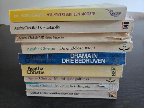 Agatha Christie 9x, Boeken, Detectives, Gelezen, Ophalen of Verzenden