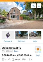 vrijstaand huis in Drenthe-Dalen Stationsstraat instapklaar, 500 tot 1000 m², Vrijstaande woning, 172 m², Drenthe