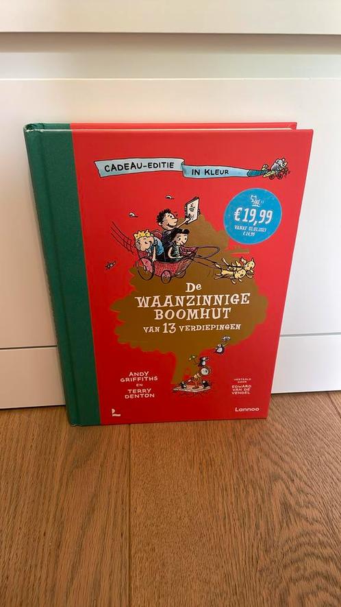 Terry Denton - De waanzinnige boomhut van 13 verdiepingen, Boeken, Kinderboeken | Jeugd | onder 10 jaar, Zo goed als nieuw, Ophalen of Verzenden