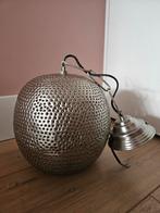 Oosterse zilveren lamp - 25cm, Huis en Inrichting, Lampen | Hanglampen, Ophalen, Zo goed als nieuw, Oosters, Metaal