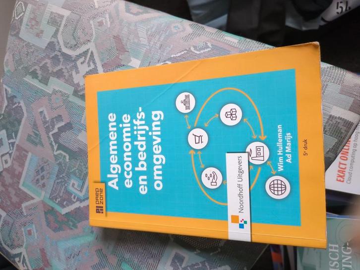 A.J. Marijs - Algemene economie en bedrijfsomgeving, Boeken, Economie, Management en Marketing, Zo goed als nieuw, Economie en Marketing