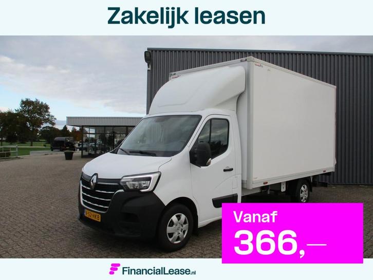 Renault Master 2.3 dCi 150 PK Laadklep Meubelbak Bakwagen, Auto's, Bestelauto's, Bedrijf, Lease, Financial lease, ABS, Airconditioning