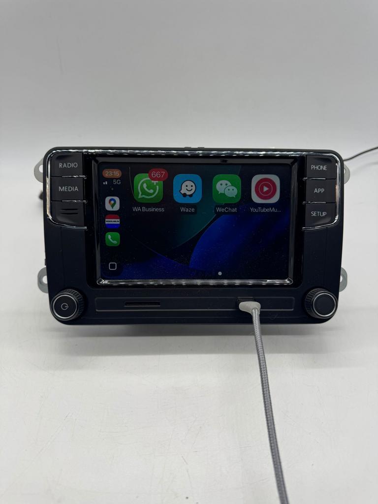 Volkswagen RCD360 Multimedia Radio – CarPlay OEM-stijl, Auto diversen, Autoradio's, Ophalen of Verzenden