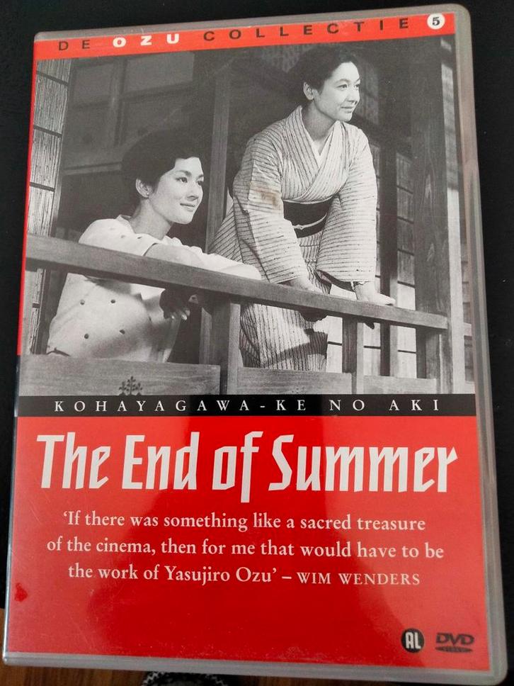 The End of Summer - Yasujiro Ozu - De Ozu Collectie DVD, Cd's en Dvd's, Dvd's | Filmhuis, Zo goed als nieuw, Azië, Alle leeftijden