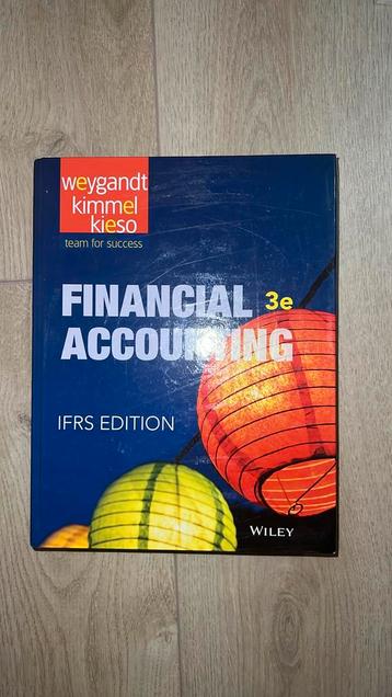 Financial Accounting 3e editie IFRS Editie beschikbaar voor biedingen