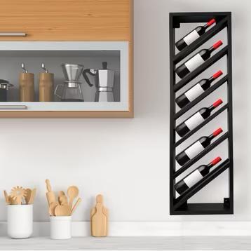 €20 Bayt wijnrek, Huis en Inrichting, Woonaccessoires | Wijnrekken, Nieuw, Metaal, Ophalen