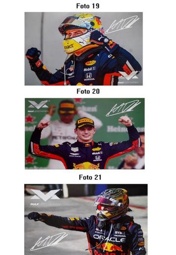 Foto Kaarten Max Verstappen beschikbaar voor biedingen