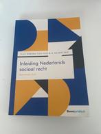 Inleiding Nederlands sociaal recht, Boeken, Studieboeken en Cursussen, Ophalen of Verzenden, Gamma, Gelezen, WO