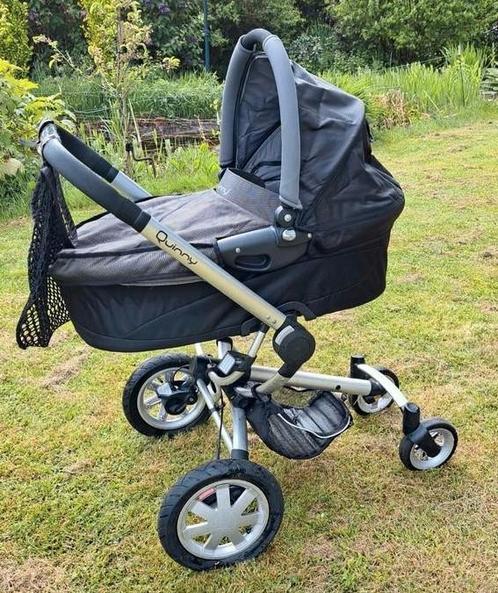 Quinny 3-in-1 combiwagen met Maxi Cosy en veel extra's, Kinderen en Baby's, Kinderwagens en Combinaties, Gebruikt, Quinny, Luchtbanden
