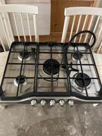 Pelgrim 5 pits gas inbouwkookplaat, Witgoed en Apparatuur, Kookplaten, Ophalen, Gebruikt, 4 kookzones, Inbouw