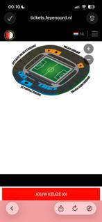 Feyenoord ticket vak G, Tickets en Kaartjes, Eén persoon