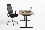 Ergonomische bureaustoel VST Ledderra chroom EN-1335, VST Kantoormeubilair, Zwart, Nieuw, Ophalen of Verzenden