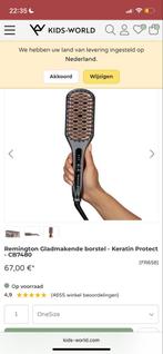 Remington straightenning brush, Ophalen of Verzenden, Gebruikt, Kam of Borstel