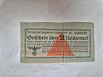 WOII kampgeld 2 Reichsmark krijgsgevangenenkamp, Ophalen of Verzenden, Landmacht, Duitsland
