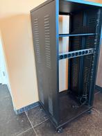 24HE 19” Server Rack / Audio Rack, Ophalen, Gebruikt, Geperforeerd