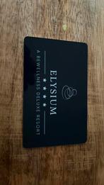 Elysium cadeau kaart ( 5 keer dag entree ), Eén persoon, Cadeaubon, Spa of Sauna