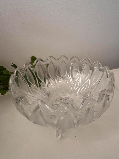 Kristallen bonbonnière jaren 60/70, Antiek en Kunst, Antiek | Glas en Kristal, Ophalen of Verzenden