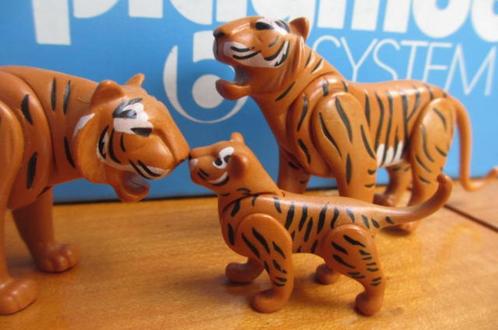 wild life dierentuin 6645 70359 siberische tijgers 100%, Kinderen en Baby's, Speelgoed | Playmobil, Zo goed als nieuw, Complete set