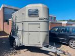2 paards paardentrailer, Dieren en Toebehoren, Ophalen, Gebruikt, Polyester, 2-paards trailer