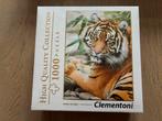 Puzzel tijger clementoni nieuw 1000 stukjes, Hobby en Vrije tijd, Denksport en Puzzels, Ophalen of Verzenden, 500 t/m 1500 stukjes