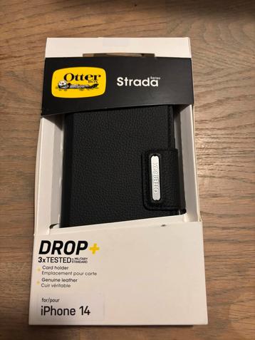 Gloednieuw Hoogwaardige Leren Case voor de iPhone 14 (Otter) beschikbaar voor biedingen