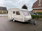 Sprite caravan te koop!, Caravans en Kamperen, Standaardzit, 75 kg, Omvormbare zithoek, 750 - 1000 kg