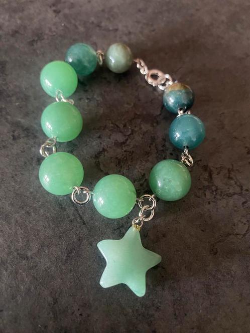Handmade bracelet Jade, Sieraden, Tassen en Uiterlijk, Armbanden, Nieuw, Verzenden