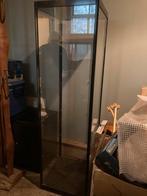 Vitrinekast, glazenkast, metaal, halogeen, Ophalen, Gebruikt, 50 tot 100 cm, Glas