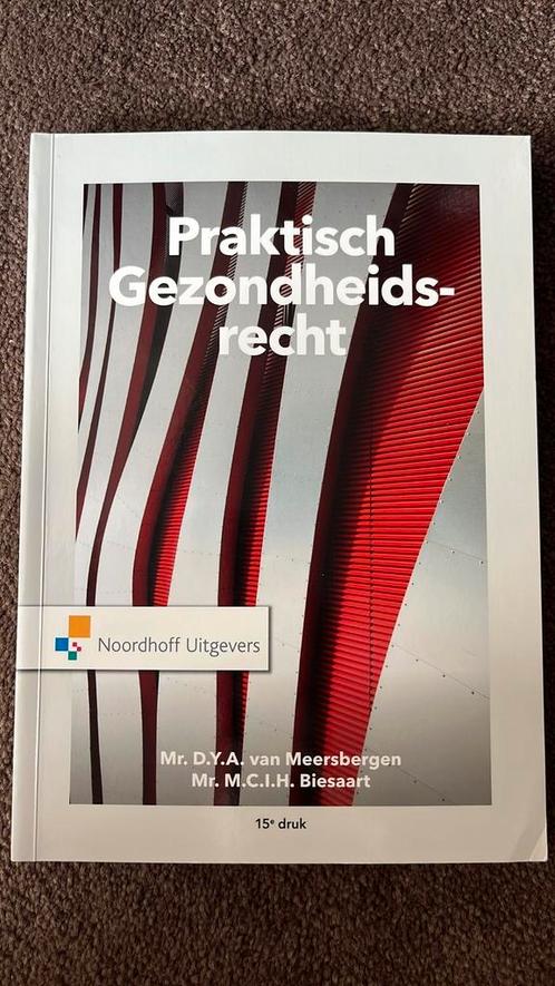 M.C.I.H. Biesaart - Praktisch Gezondheidsrecht, Boeken, Studieboeken en Cursussen, Zo goed als nieuw, Ophalen of Verzenden