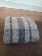 Plaid woondeken roze beige grijs, Ophalen of Verzenden, Gebruikt