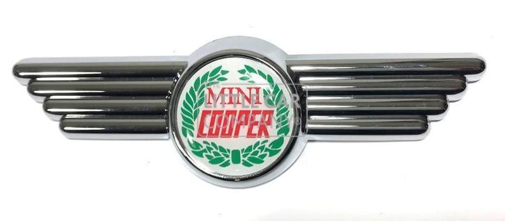 Classic mini cooper embleem en .....1959-2001 mini's, Auto diversen, Auto-accessoires, Ophalen of Verzenden