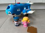 Vliegtuig Fisher Price Little People compleet!, Ophalen of Verzenden, Gebruikt, Auto of Voertuig, Met geluid