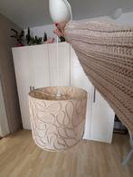 Beige ikea plafond hanglamp, Ophalen, Zo goed als nieuw, Rond, Riet