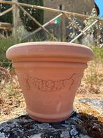 Handgemaakte Italiaanse Terracotta pot - Bevagna, Rond, Nieuw, Tuin, Minder dan 40 cm