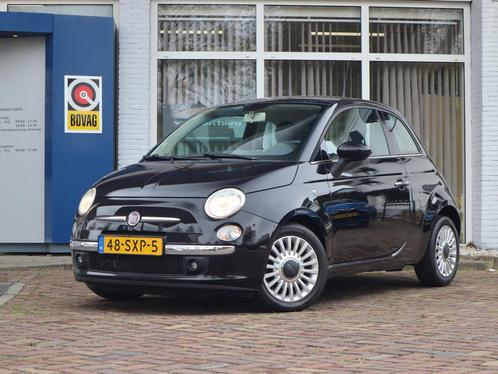 Fiat 500 0.9 85pk Twinair Turbo Dualogic Lounge automaat, Auto's, Fiat, Te koop, ABS, Airbags, Airconditioning, Alarm, Bluetooth
