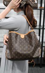Originele Louis Vuitton Delightful PM monogram, Ophalen of Verzenden, Zo goed als nieuw, Bruin, Handtas