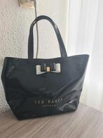 Zwarre ted london baker tas, Sieraden, Tassen en Uiterlijk, Handtas, Ophalen of Verzenden, Zo goed als nieuw, Zwart