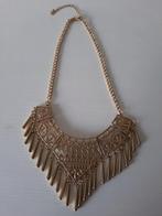Statement Opvallende Grove Goudkleurige Ketting, Sieraden, Tassen en Uiterlijk, Kettingen, Overige materialen, Verstelbaar, Ophalen of Verzenden