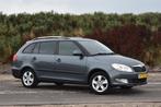 Skoda Fabia 1.2 TSI 86pk 2014 Grijs | Navigatie | Trekhaak, Auto's, Voorwielaandrijving, Euro 5, Stof, Zwart