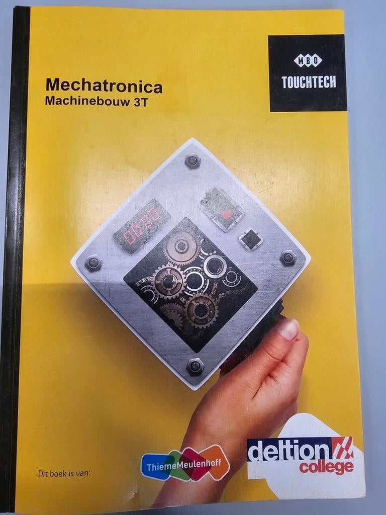 MBO 3 Mechatronica boeken Deltion, Boeken, Overige vakken, Ophalen of Verzenden, Onbekend, Gelezen