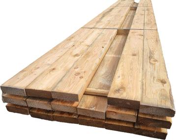 17 Douglas balken 5.0x16.0 cm 5.00 meter lang - nr: TB49 beschikbaar voor biedingen