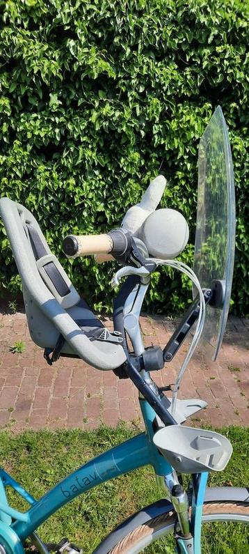 Yepp kinderzitje fietszitje fietsstoel windscherm grijs  beschikbaar voor biedingen