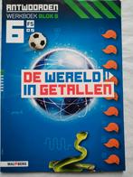 De Wereld in Getallen -Antwoordenboek -Groep 6 - 6S - Blok 8, Boeken, Schoolboeken, Ophalen of Verzenden, Nieuw, Overige niveaus