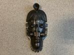 Apart masker Afrika? groot decoratief houtsnijwerk hoofd, Ophalen of Verzenden